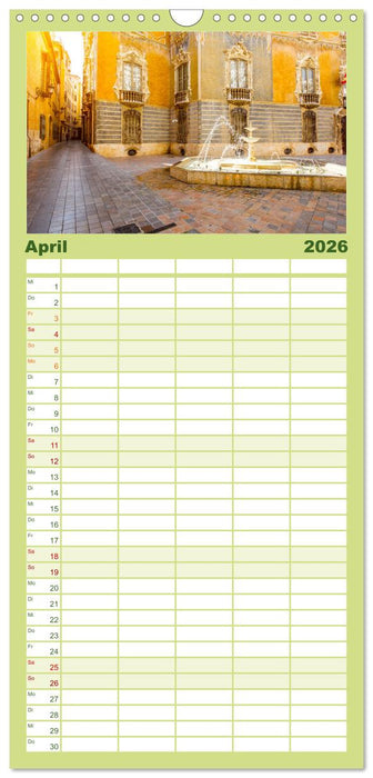 Valencia - Eine Stadt voller Kontraste. (CALVENDO Familienplaner 2026)