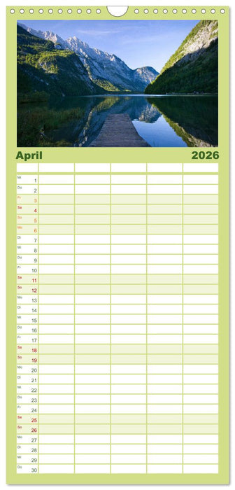 Deutschlands Motive (CALVENDO Familienplaner 2026)