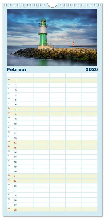 Farben der Ostsee (CALVENDO Familienplaner 2026)