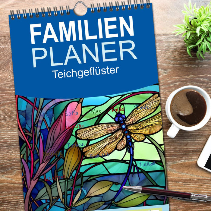 Teichgeflüster (CALVENDO Familienplaner 2026)