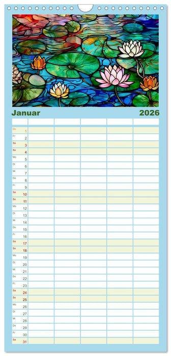 Teichgeflüster (CALVENDO Familienplaner 2026)