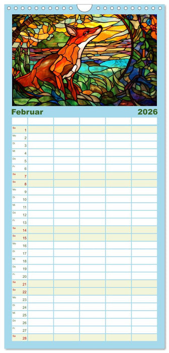 Teichgeflüster (CALVENDO Familienplaner 2026)