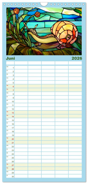 Teichgeflüster (CALVENDO Familienplaner 2026)