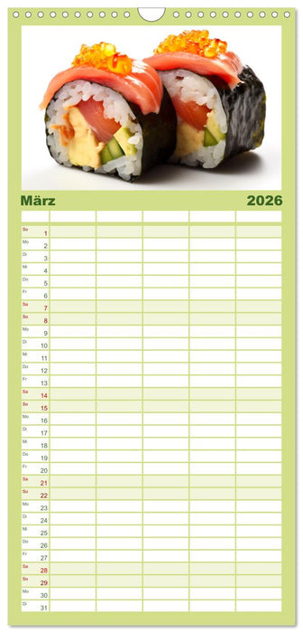 FAST FOOD (CALVENDO Familienplaner 2026)