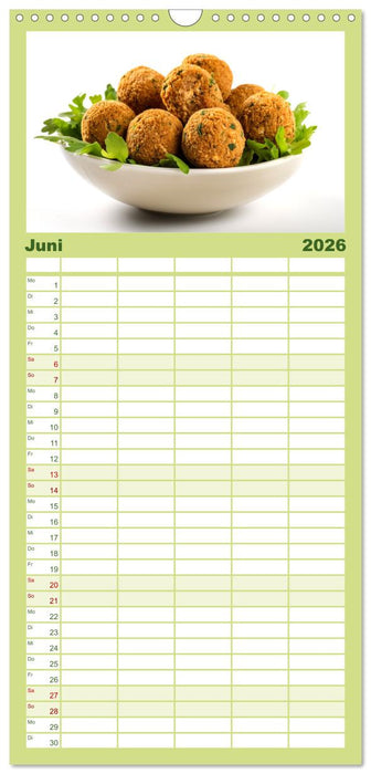 FAST FOOD (CALVENDO Familienplaner 2026)