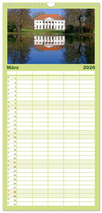 Hofgeismar - Dornröschenstadt und Fachwerkhäuser (CALVENDO Familienplaner 2026)