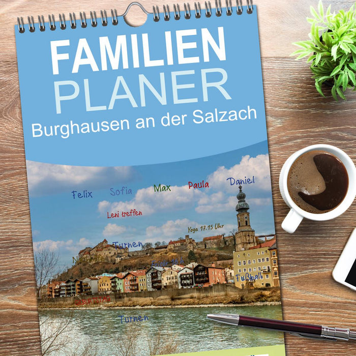 Burghausen an der Salzach (CALVENDO Familienplaner 2026)
