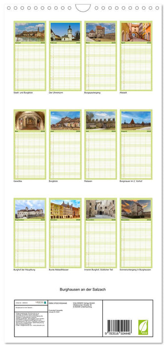 Burghausen an der Salzach (CALVENDO Familienplaner 2026)