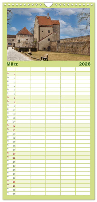 Burghausen an der Salzach (CALVENDO Familienplaner 2026)