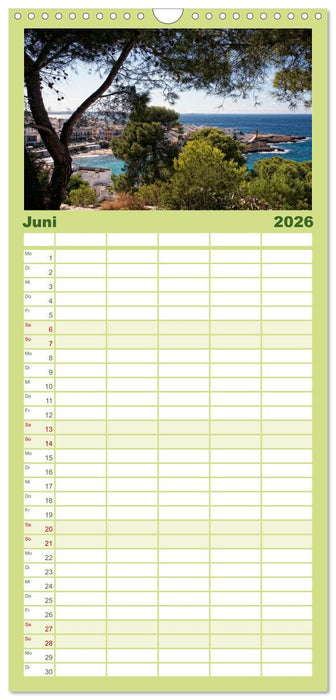 Der Küste entlang im Salento (CALVENDO Familienplaner 2026)