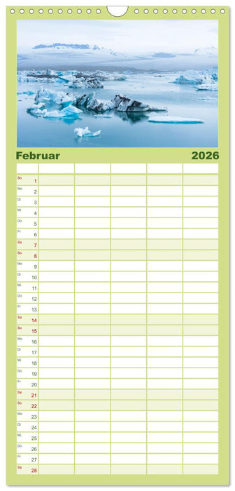 Stille Naturmomente (CALVENDO Familienplaner 2026)
