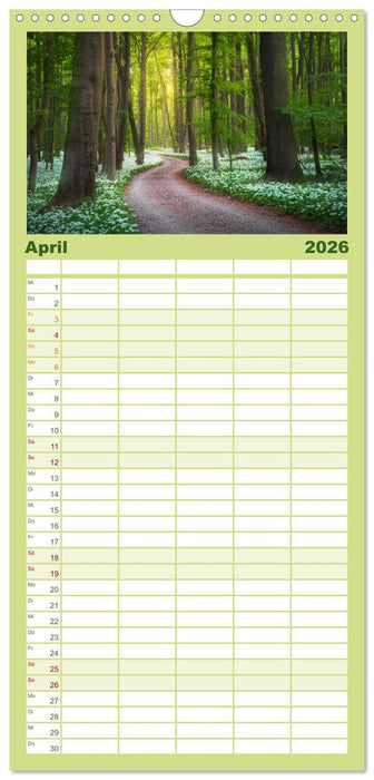 Stille Naturmomente (CALVENDO Familienplaner 2026)