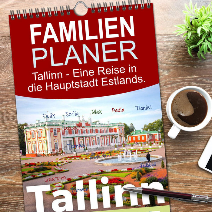 Tallinn - Eine Reise in die Hauptstadt Estlands. (CALVENDO Familienplaner 2026)