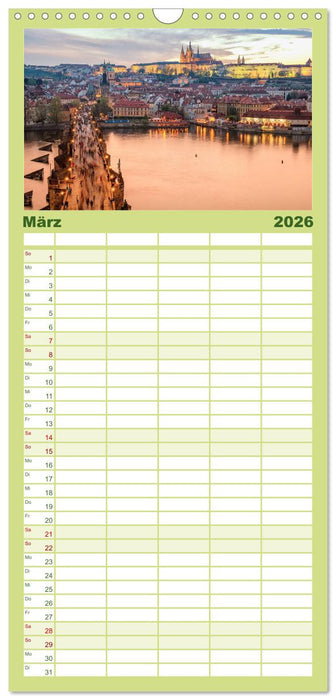 Europa - Eine Reise zu einigen der schönsten Hauptstädten. (CALVENDO Familienplaner 2026)