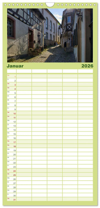 Meisenheim - Die Perle im Glantal (CALVENDO Familienplaner 2026)