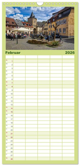 Meisenheim - Die Perle im Glantal (CALVENDO Familienplaner 2026)