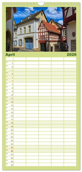 Meisenheim - Die Perle im Glantal (CALVENDO Familienplaner 2026)