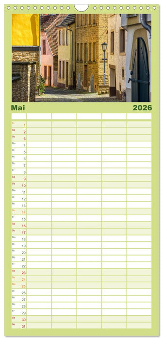 Meisenheim - Die Perle im Glantal (CALVENDO Familienplaner 2026)