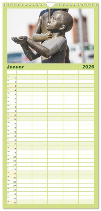 Domstadt Fürstenwalde Spree (CALVENDO Familienplaner 2026)