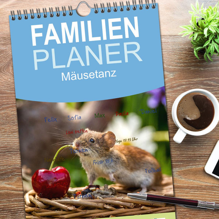 Mäusetanz (CALVENDO Familienplaner 2026)