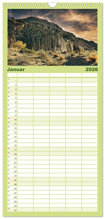 Kreta so vielseitig und wunderschön (CALVENDO Familienplaner 2026)