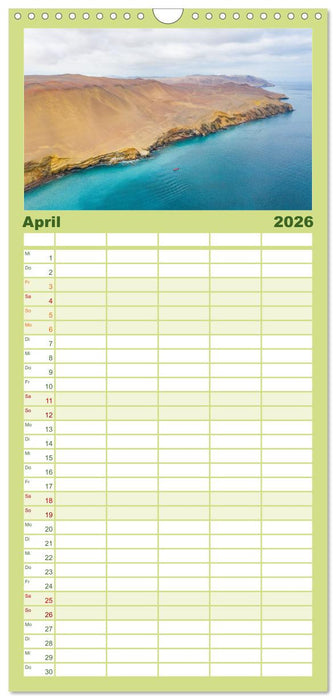 Peru - Magie der Anden (CALVENDO Familienplaner 2026)