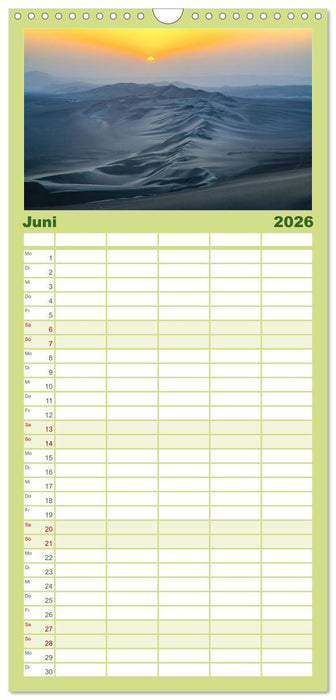 Peru - Magie der Anden (CALVENDO Familienplaner 2026)