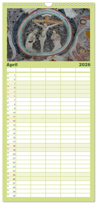 Der Reschensee - ein Panormanen-Abenteuer (CALVENDO Familienplaner 2026)