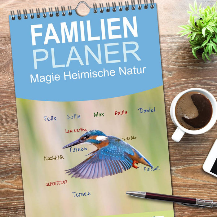 Magie Heimische Natur (CALVENDO Familienplaner 2026)