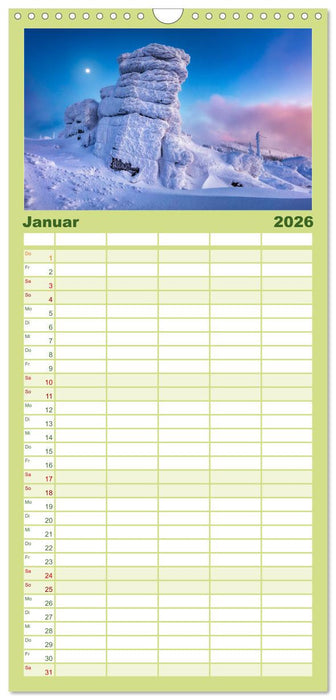 Faszinierendes Europa (CALVENDO Familienplaner 2026)