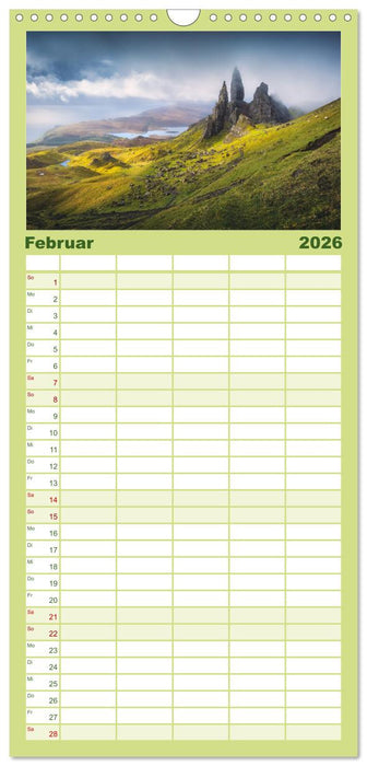 Faszinierendes Europa (CALVENDO Familienplaner 2026)