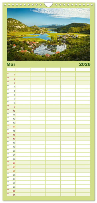 Faszinierendes Europa (CALVENDO Familienplaner 2026)