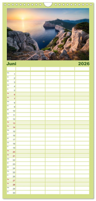 Faszinierendes Europa (CALVENDO Familienplaner 2026)