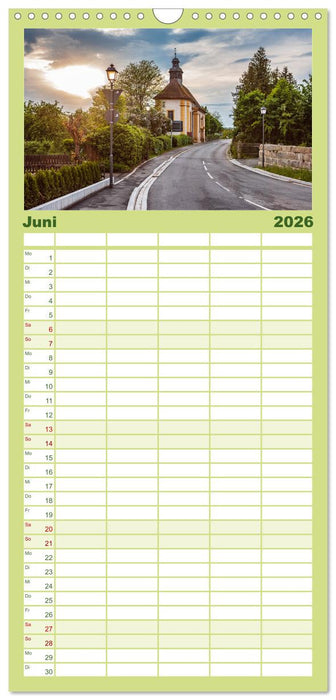 Seßlach - Kleinod des Coburger Landes (CALVENDO Familienplaner 2026)