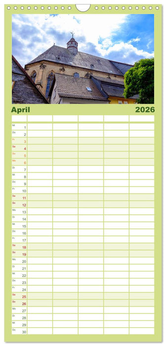 Ein Blick auf Alsfeld (CALVENDO Familienplaner 2026)