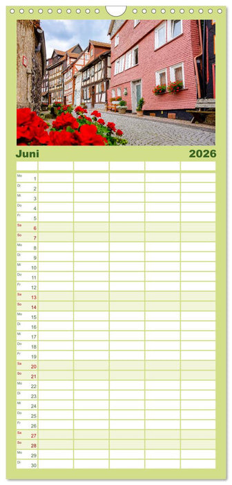 Ein Blick auf Alsfeld (CALVENDO Familienplaner 2026)