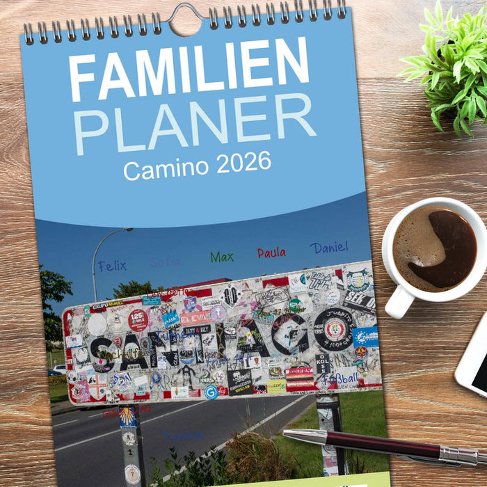 Camino 2026 (CALVENDO Familienplaner 2026)