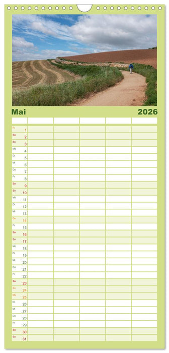 Camino 2026 (CALVENDO Familienplaner 2026)