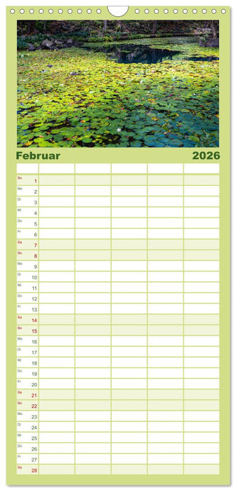 Trauminseln der Welt - Mauritius (CALVENDO Familienplaner 2026)