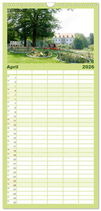 Moritzburg, Weesenstein, Muskau - Drei schöne sächsische Schlösser (CALVENDO Familienplaner 2026)