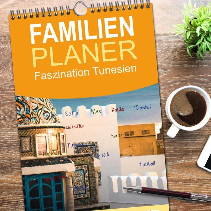 Faszination Tunesien (CALVENDO Familienplaner 2026)