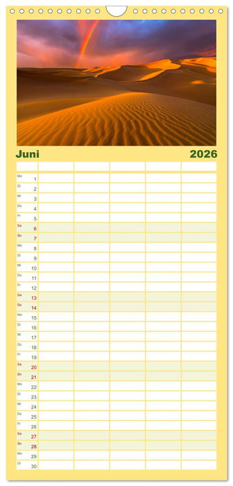 Faszination Tunesien (CALVENDO Familienplaner 2026)