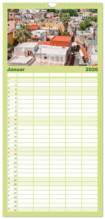 Rhodos - Die Highlights der Insel (CALVENDO Familienplaner 2026)