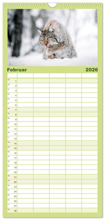 British Columbia - Faszination Kanada (CALVENDO Familienplaner 2026)