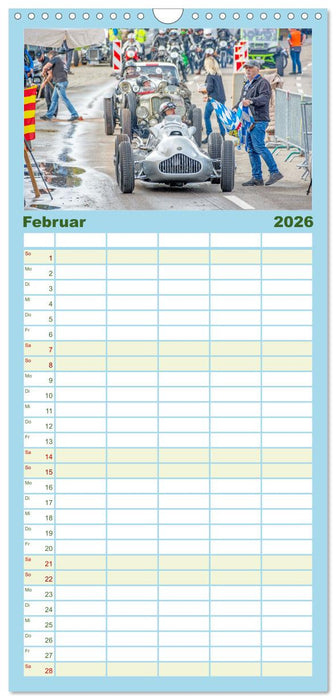 Faszination Jochpassrennen (CALVENDO Familienplaner 2026)