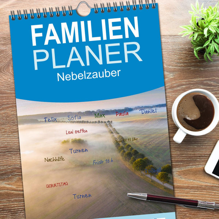 Nebelzauber (CALVENDO Familienplaner 2026)