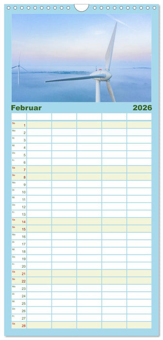 Nebelzauber (CALVENDO Familienplaner 2026)