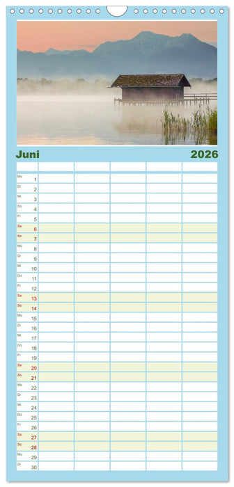 Nebelzauber (CALVENDO Familienplaner 2026)