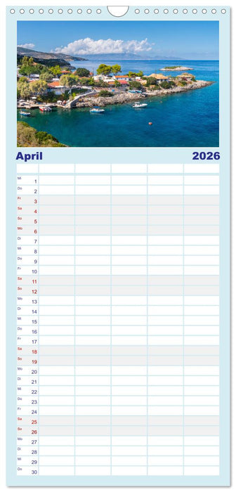 Zakynthos - die liebenswerte Insel (CALVENDO Familienplaner 2026)