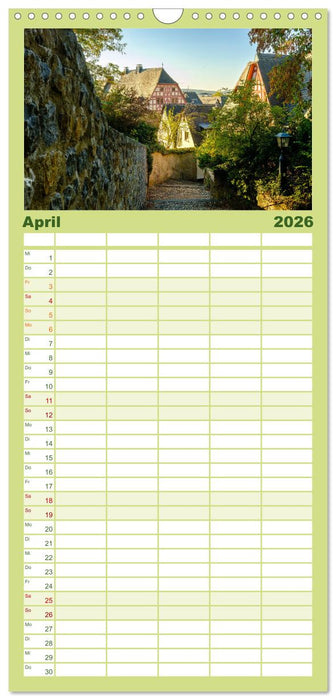 Ein Blick auf Limburg an der Lahn (CALVENDO Familienplaner 2026)